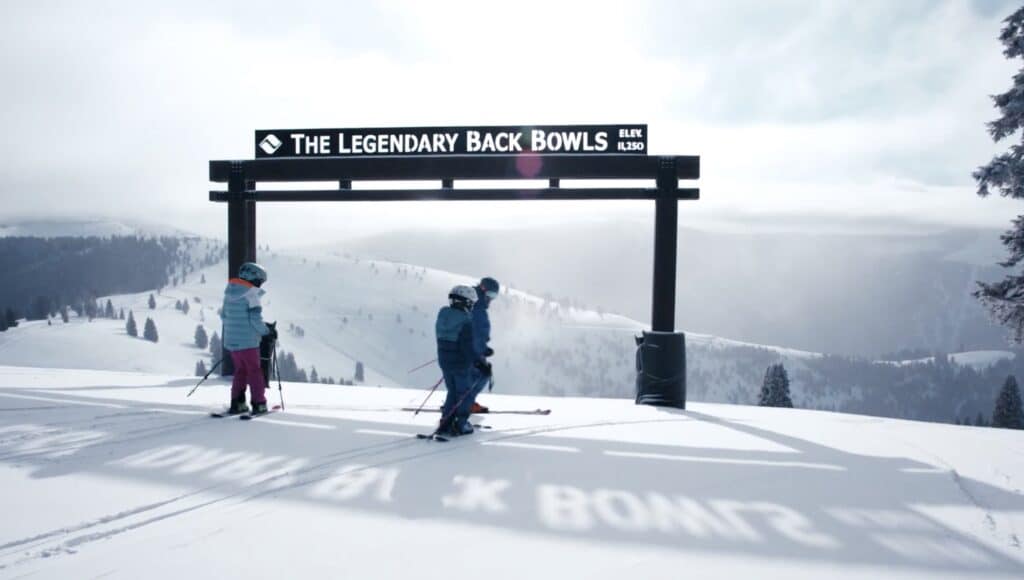 Vail, Colorado's largest ski resort.