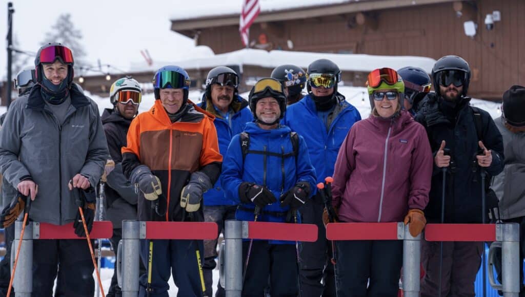Arizona Snowbowl opening day.