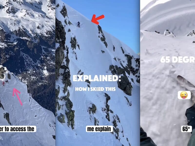 Chamonix is real deal steep