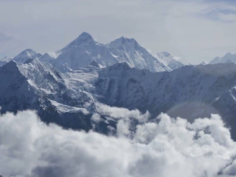 History of the world's tallest mountain.