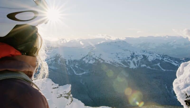 Whistler Blackcomb, the largest ski resort in Canada.