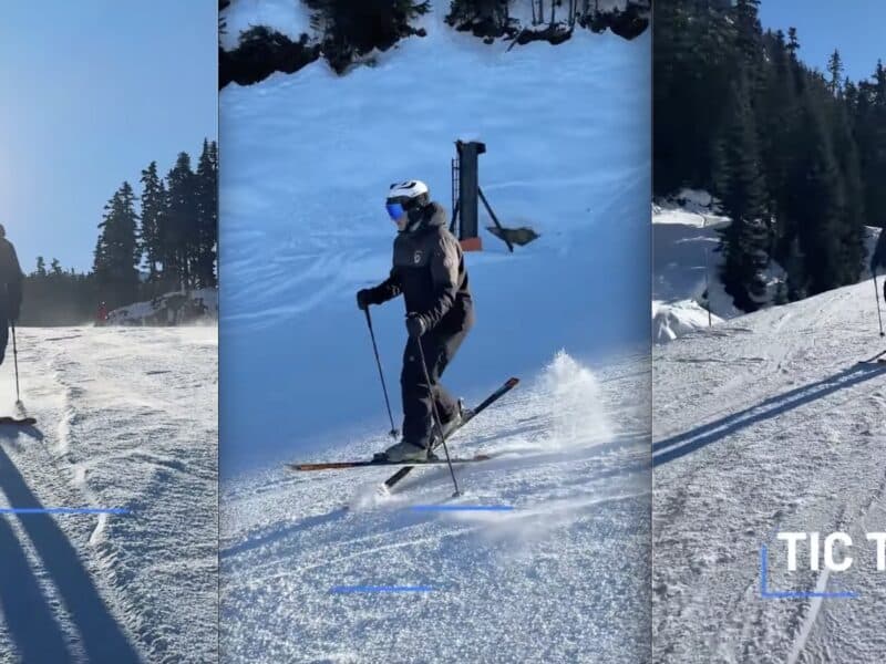 Expert ski drills.