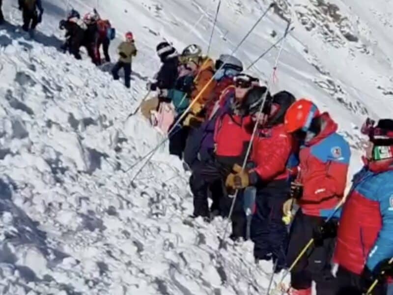 250 person rescue operation @ Stubai Glacier Ski Resort