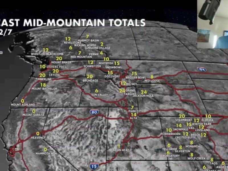 Chris Tomer Snow forecast.
