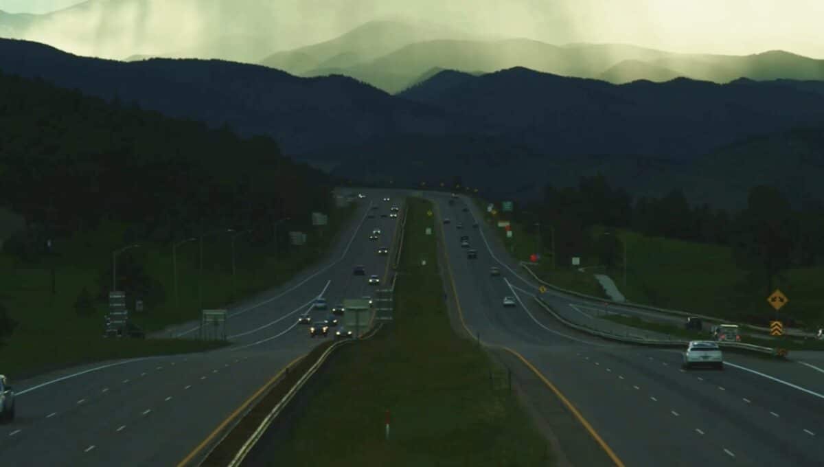 Colorado's I-70 mountain corridor.