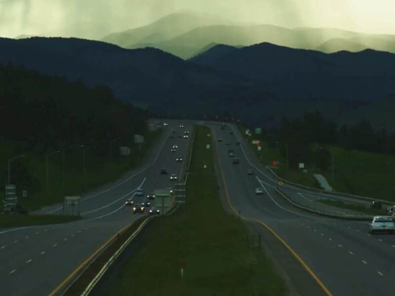 Colorado's I-70 mountain corridor.