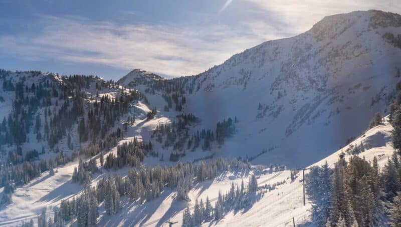Alta Ski Area Mount Baldy Live Camera.