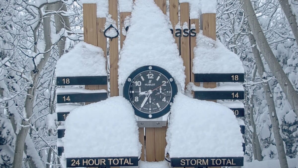 12 inches of new snow at Snowmass.