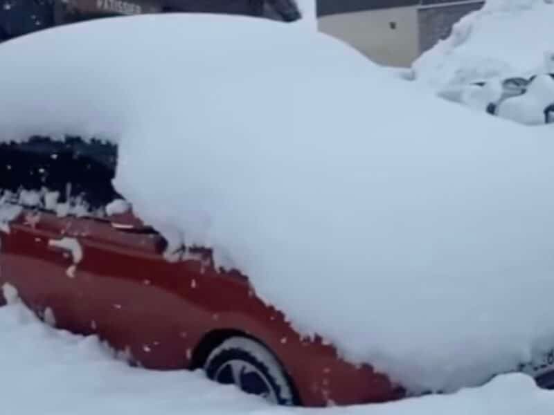 Parts of the Alps have seen the most snow in 30 years.
