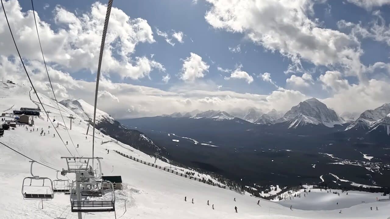 Stunning views at Lake Louise in Alberta.