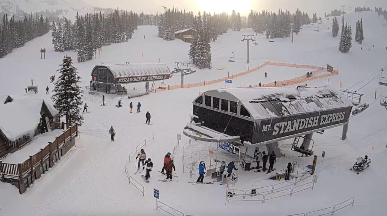 Banff Sunshine live camera.