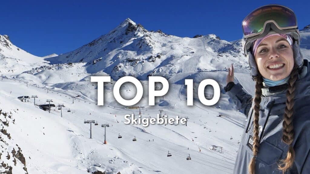 The top 10 ski resorts in the Alps.