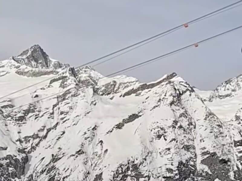 European ski lifts.