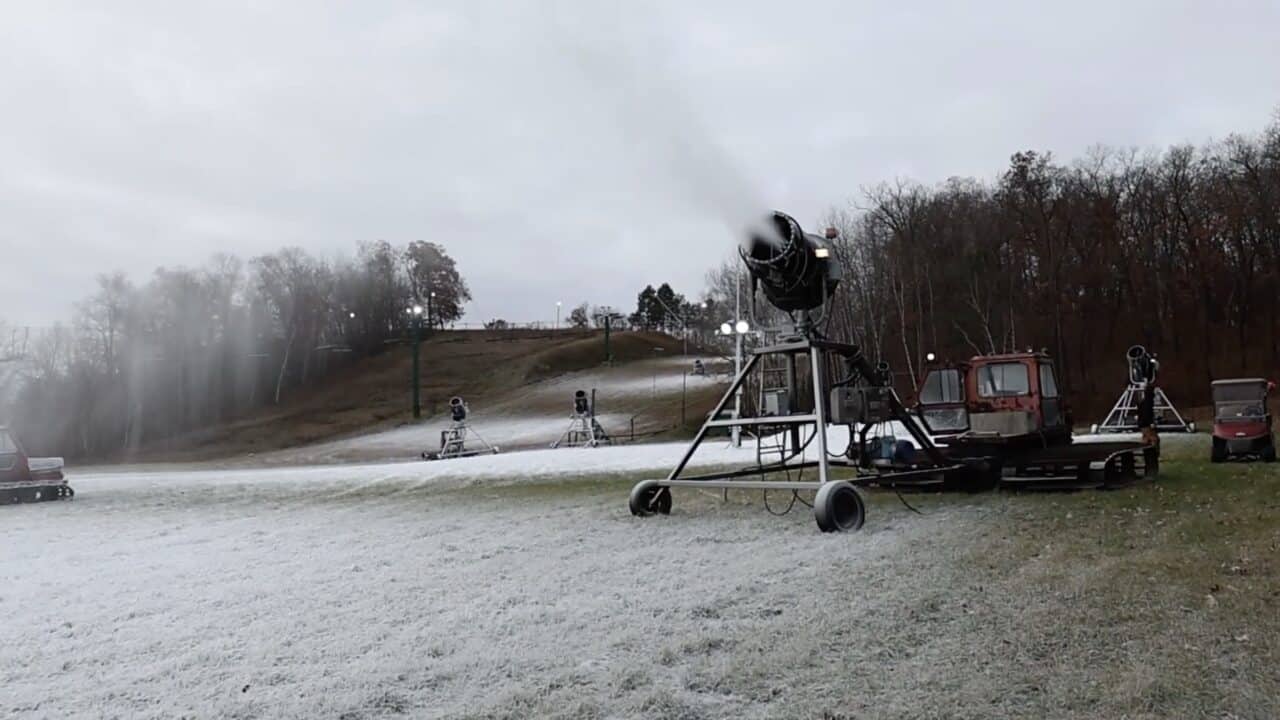 Wild Mountain, Minnesota, where an avalanche occurred the other night.