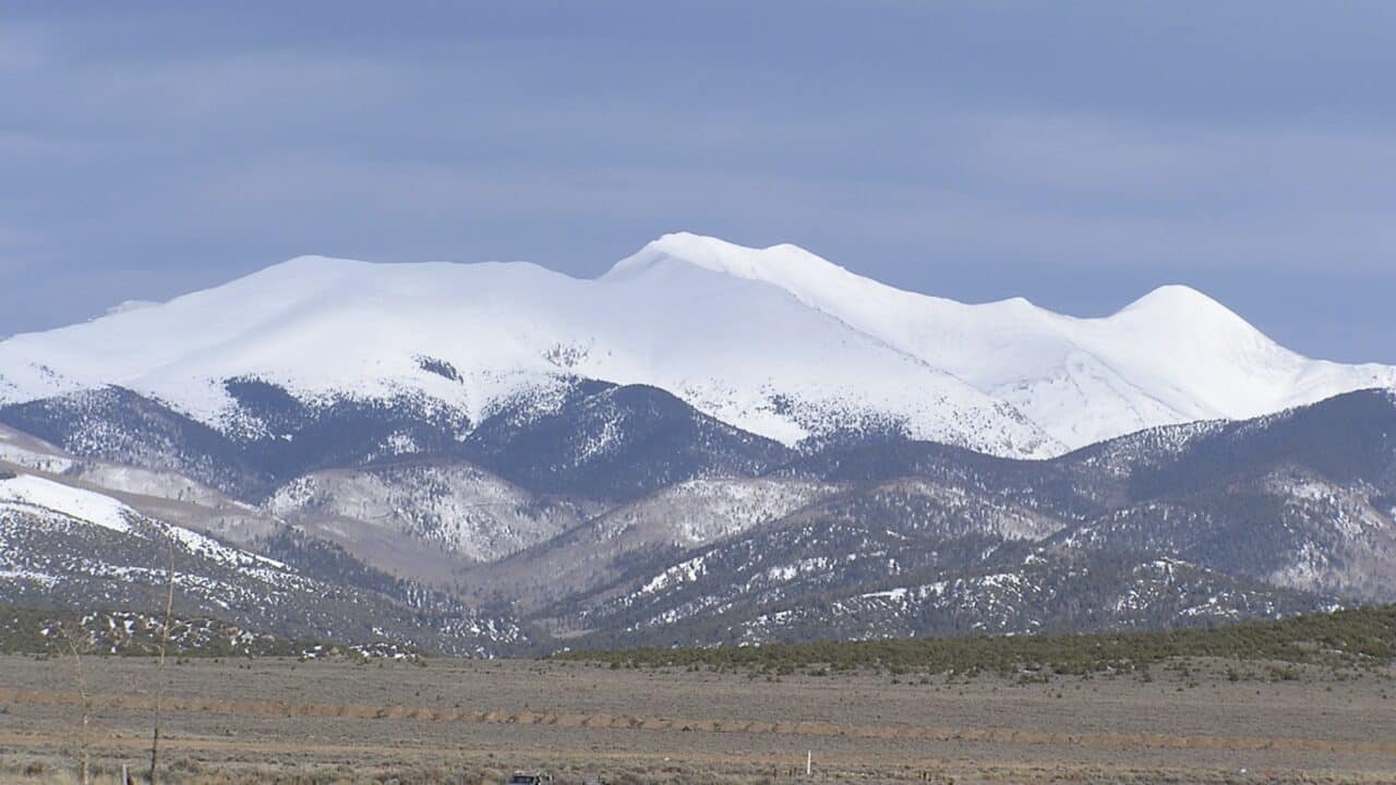 Culebra Peak in Colorado, a privately owned 14er.