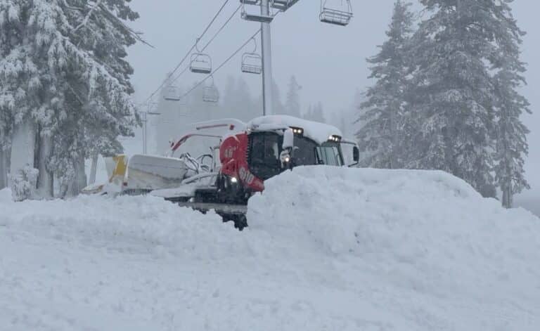 Christmas Miracle snow @ Palisades Tahoe