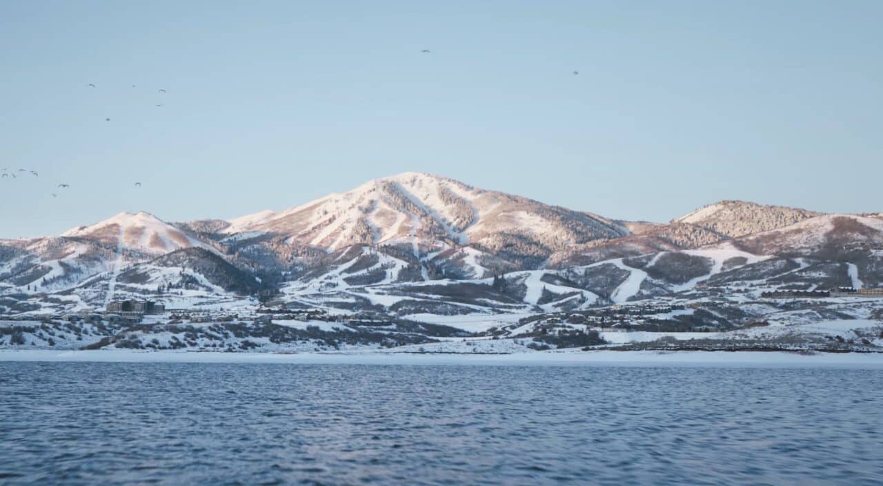 Deer Valley Ski Resort, one of the largest in the Rocky Mountains.