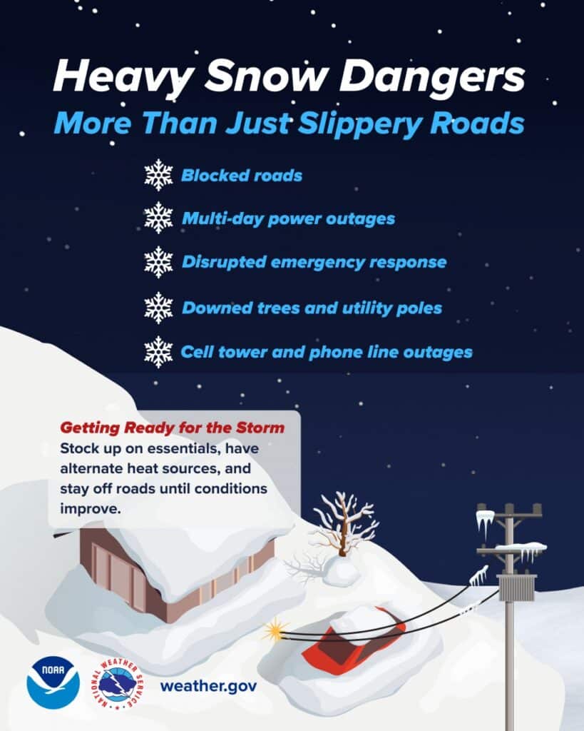 National Weather Service Issues Warning For Catastrophic Ice ...