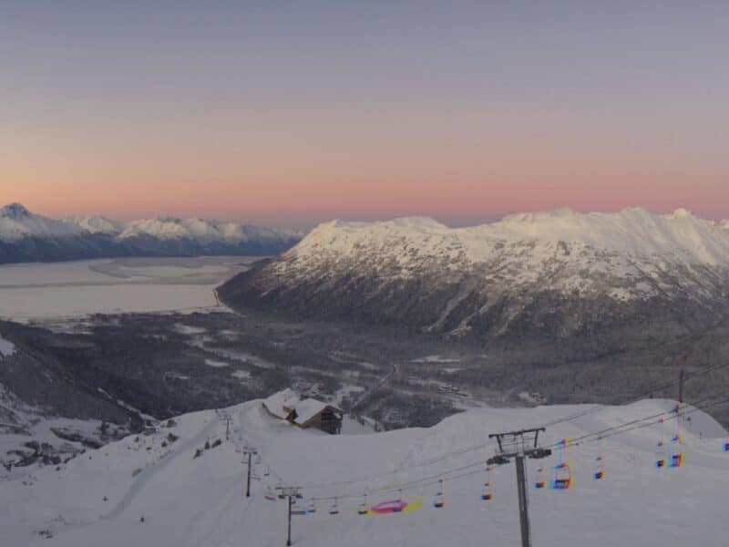 Alyeska Resort Webcam in Alaska.