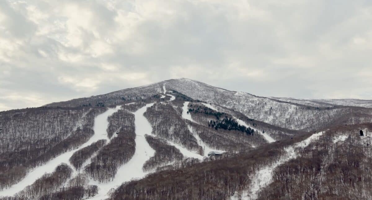 Skier Explores Partially Abandoned Japanese Ski Resort