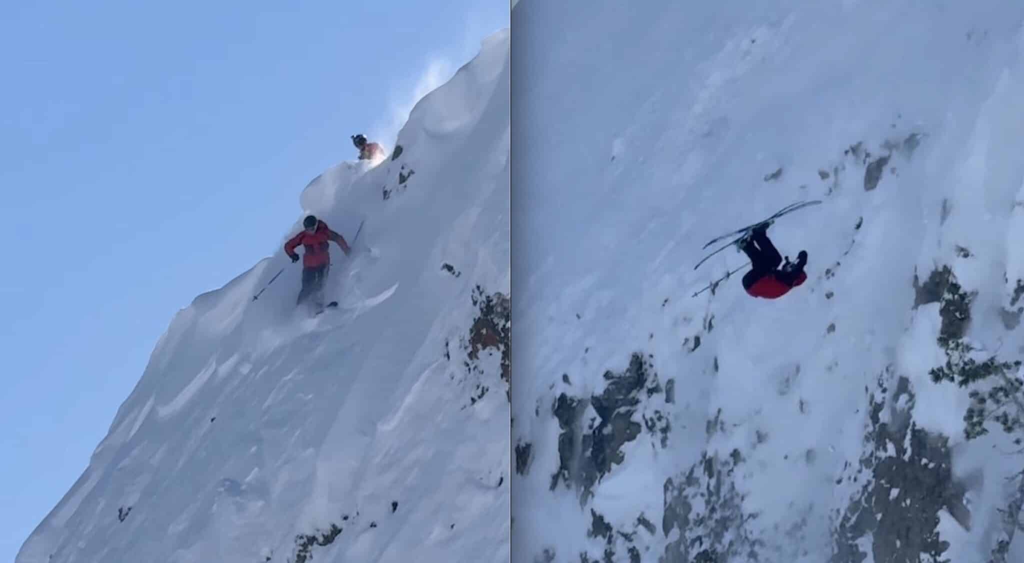 Skier Sends Jaw-Dropping Front Flip For The First Run Of The Season On McConkey's @ Palisades Tahoe