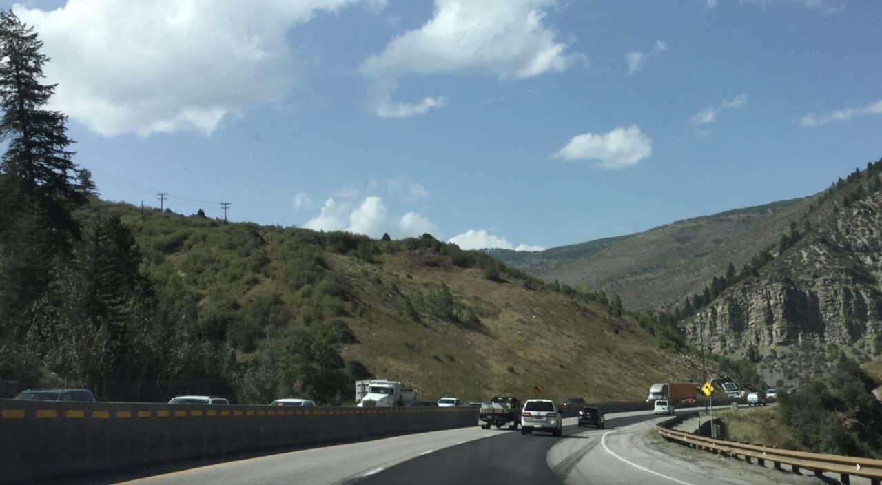 Road in Colorado.