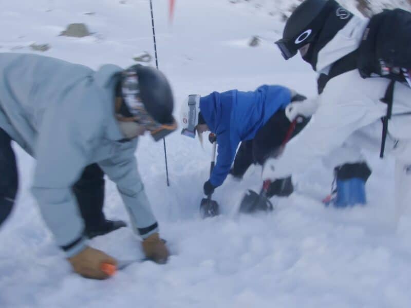Freeride World Tour Riders Safety Workshop.