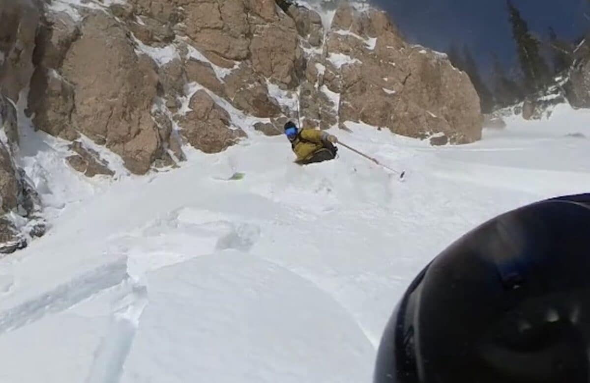 Backcountry ski avalanche @ Rocky Mountain National Park
