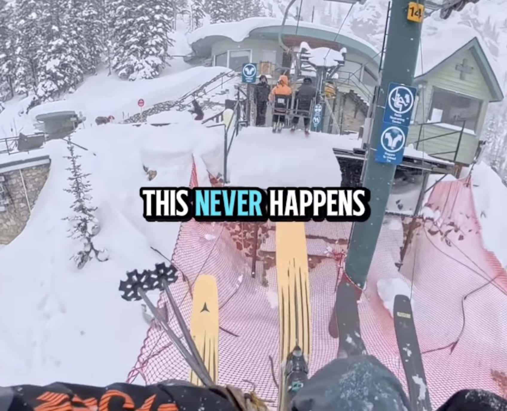 Ski Patrol Tips Off Local Father & Son About Ultimate Powder Stash