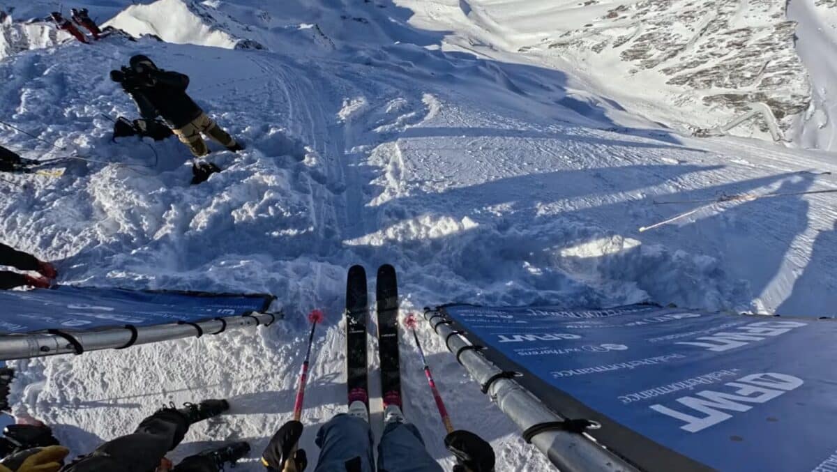 Agostina Vietti in the start gate