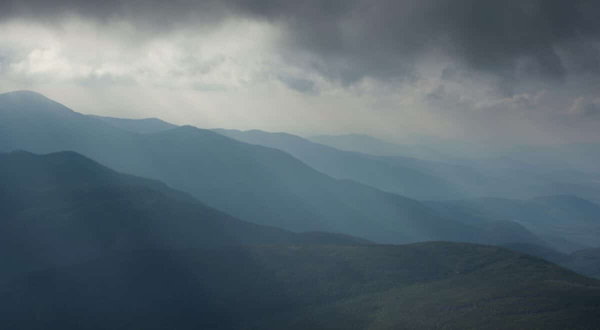 Mountains in New York.