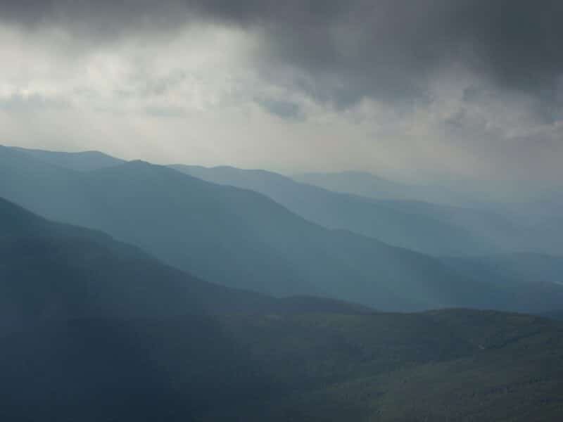 Mountains in New York.