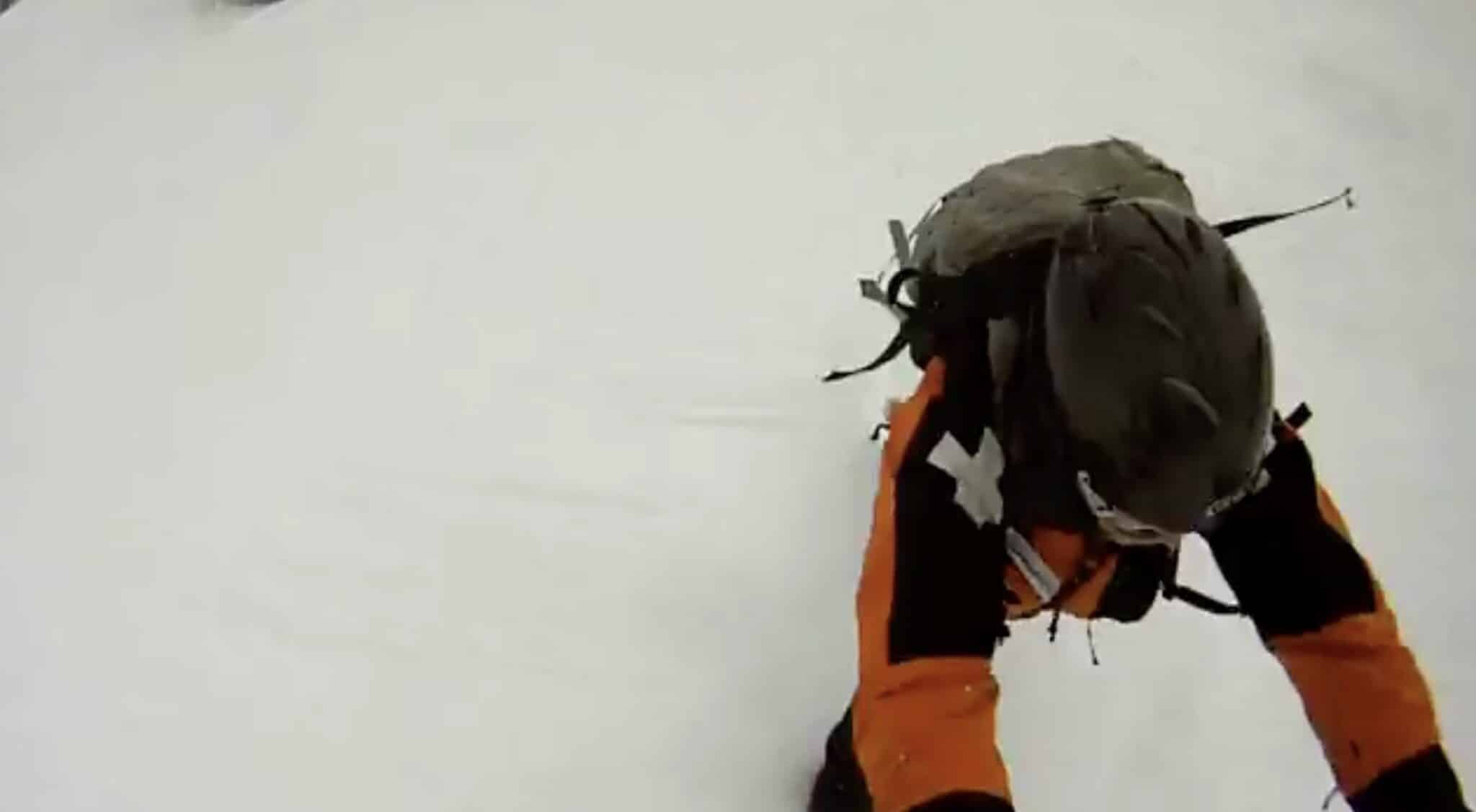 Rope-Ducking Snowboarder Tackled By Ski Patrol