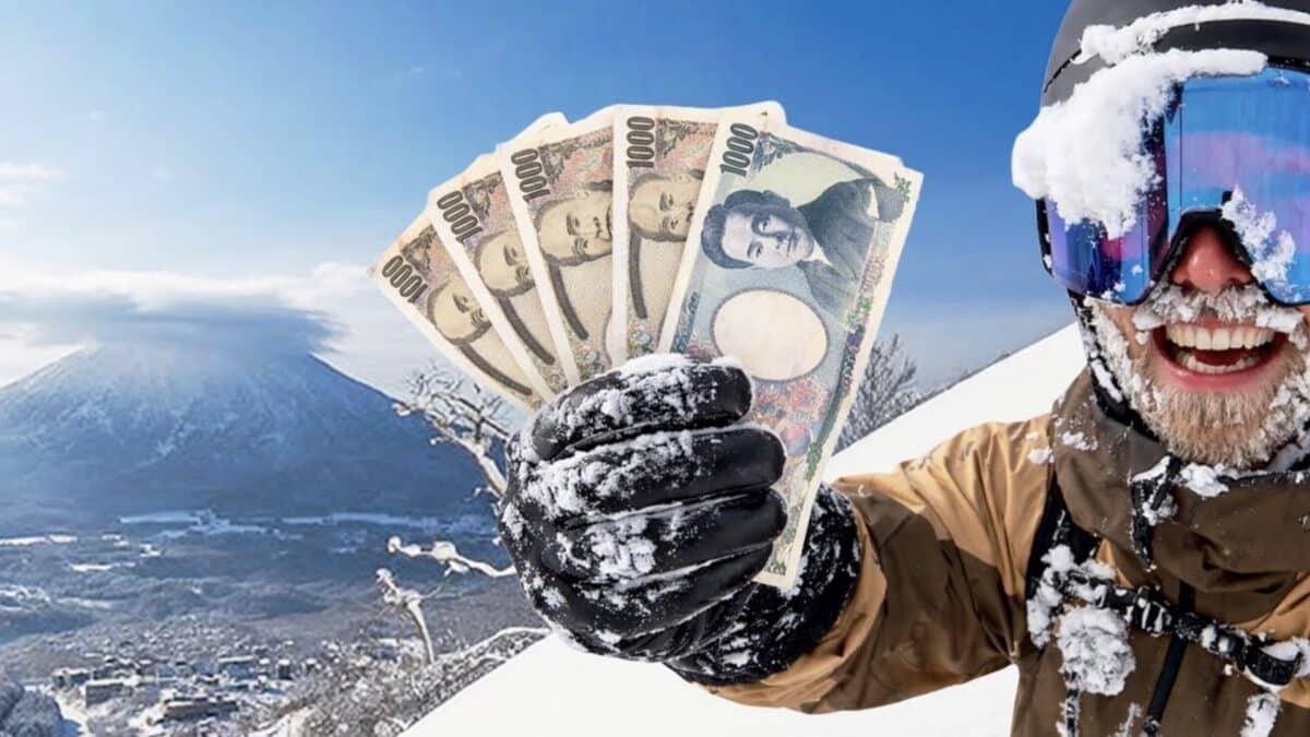Japan ski trip costs.