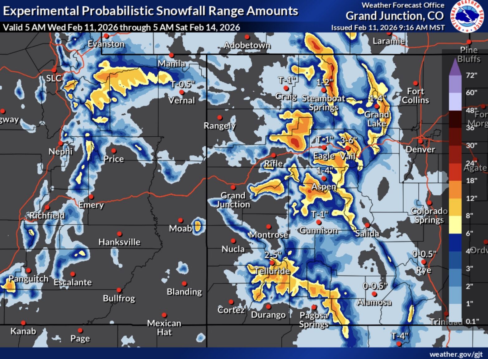 Winter Weather Advisory: Colorado Mountains Could See Over A Foot Of ...
