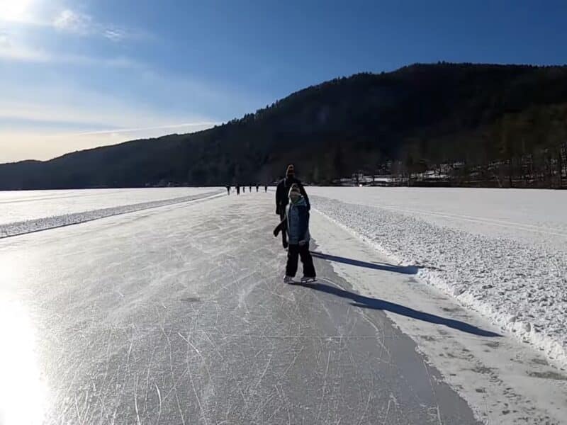 Longest ice trail in the U.S. is in Vermont.