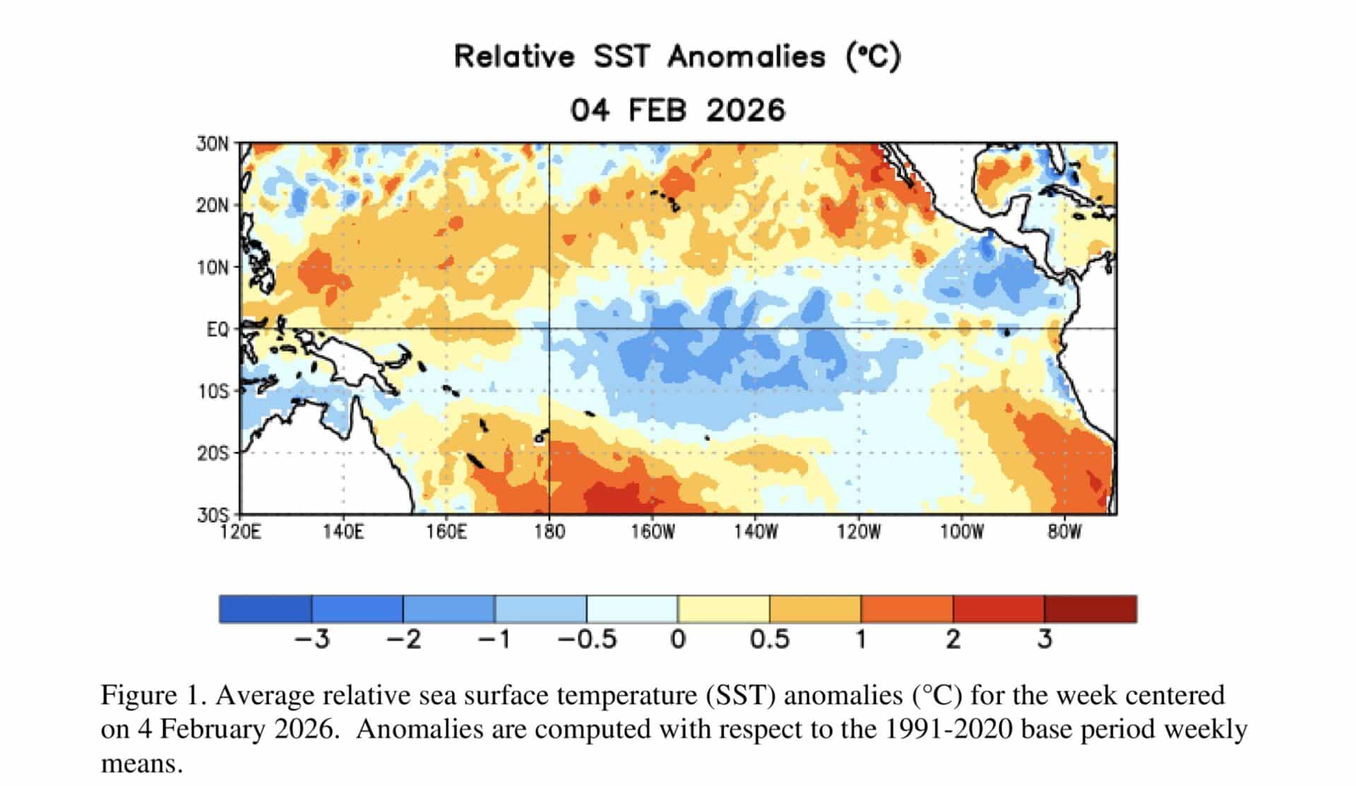 Relative SST Anomalies.