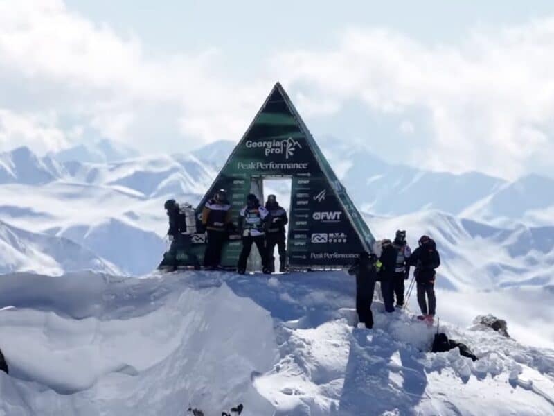 Freeride World Tour cancels Georgia Pro.