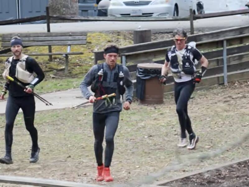 Scenes from the first loop of the 2026 Barkley