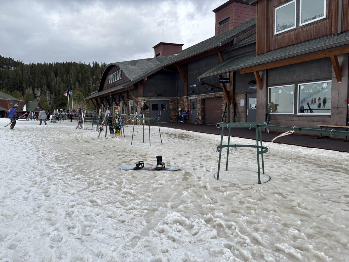 Slush Pools at Bridger Bowl