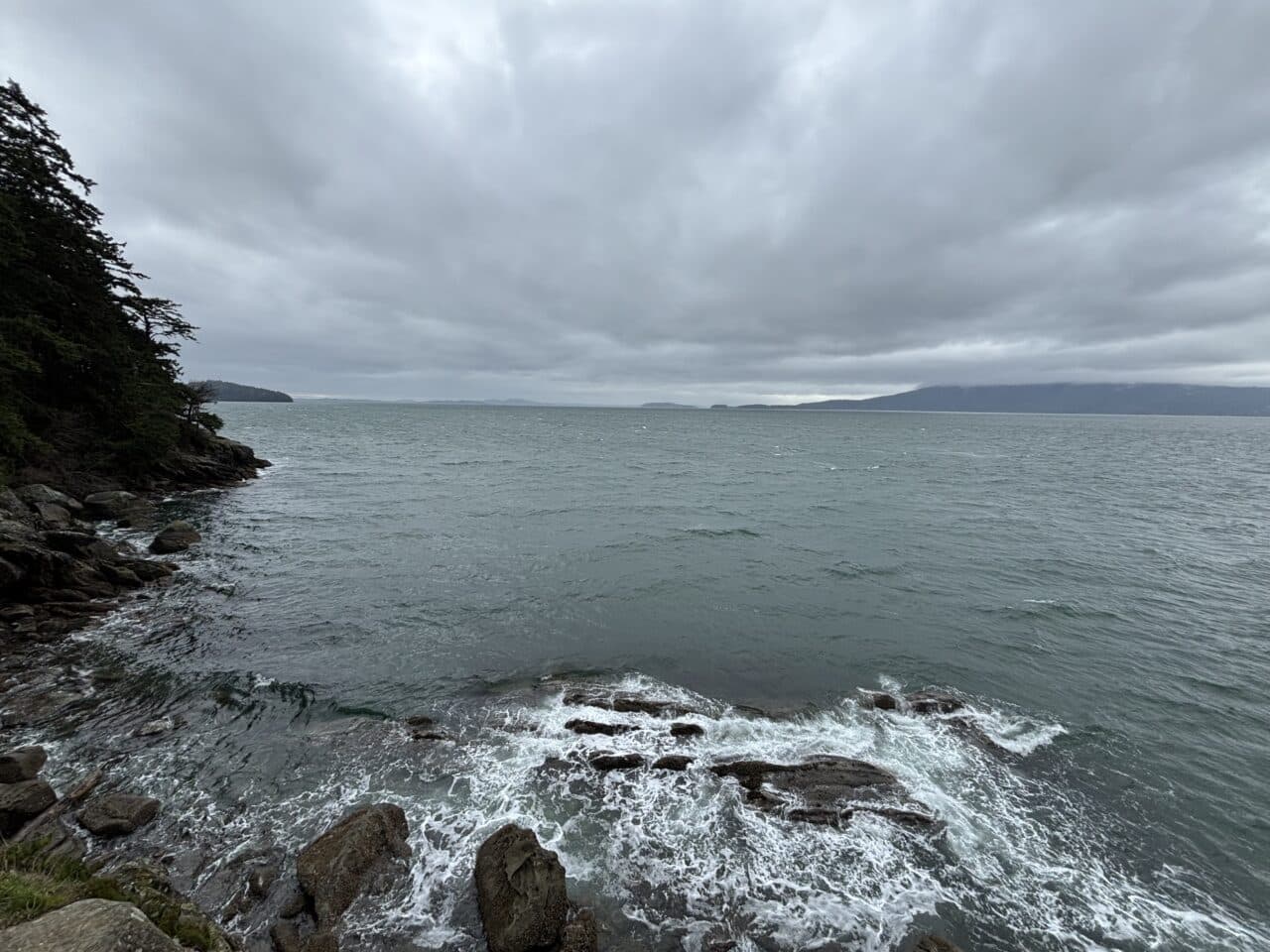 Oceans views from a non-skiing ski vacation