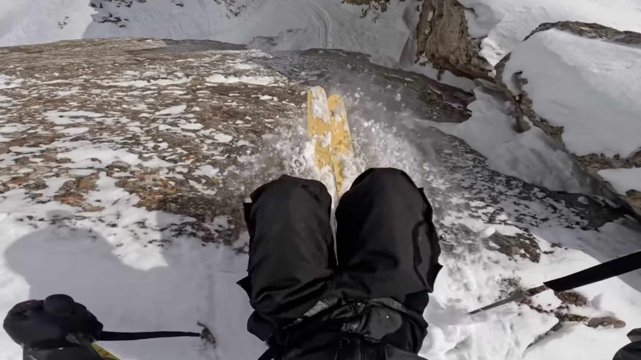 Watch This Young Skier Absolutely Dominate Jackson Hole's Most Difficult Couloir