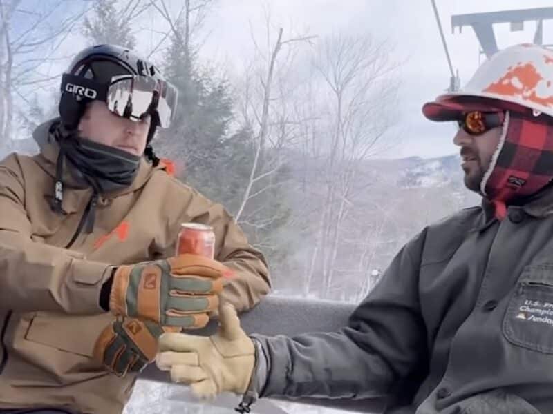 Donny Pelletier (Maine's Finest Athlete) and Matt Lyons.