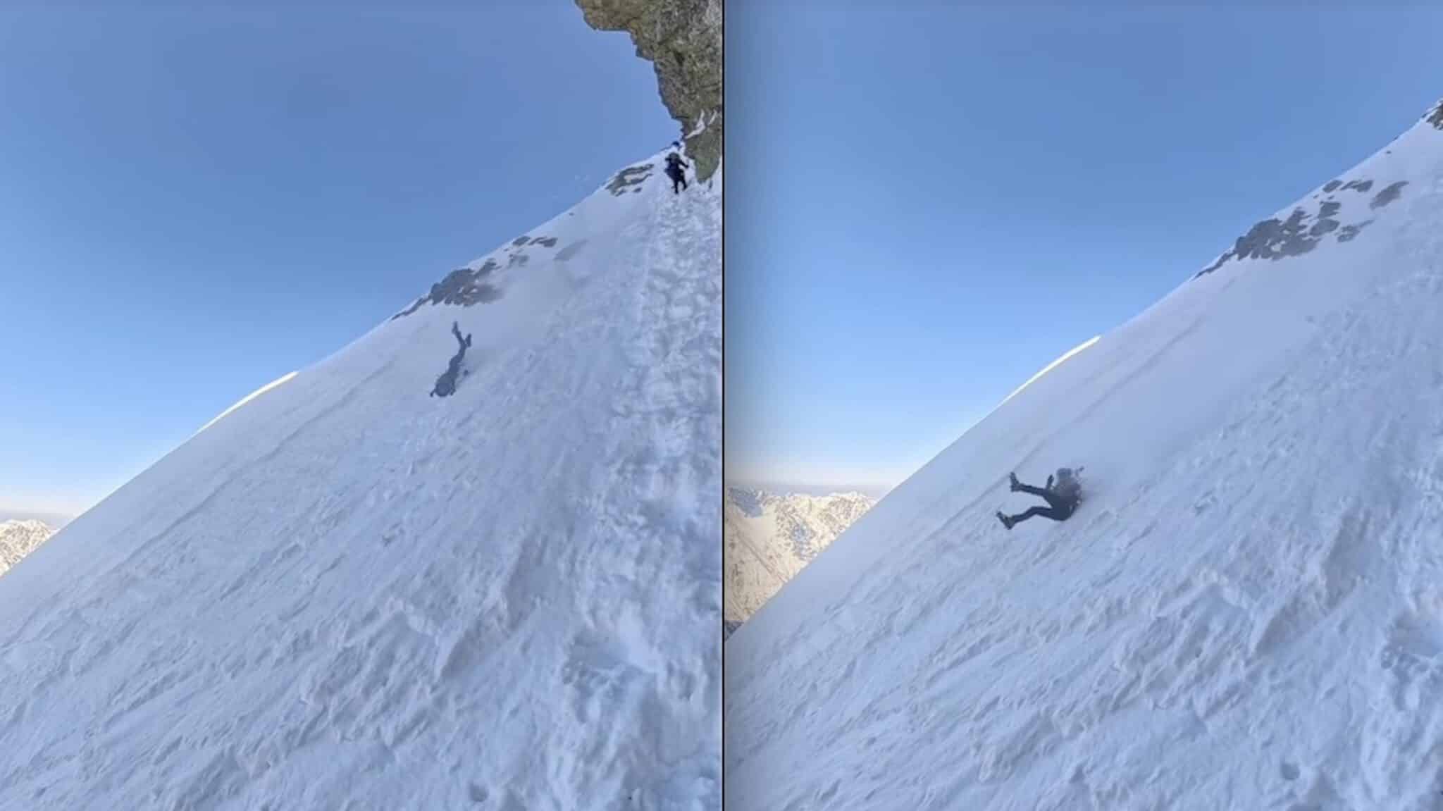 Terrifying Footage Shows Climber Tumbling Down Polish Mountain Face ...