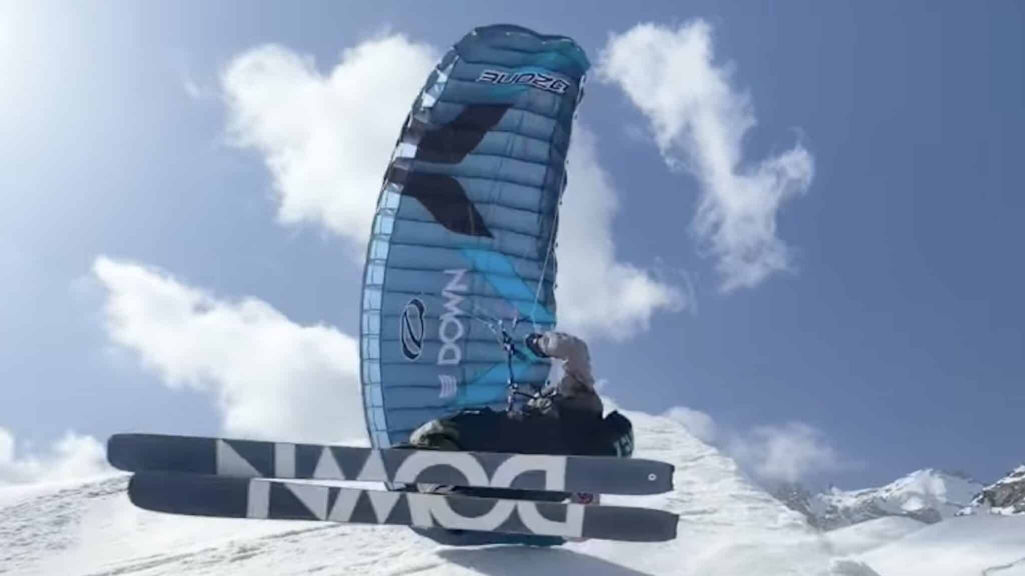 Video Captures The Immense Velocity Of Speed Riding