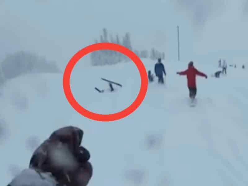 Skier stuck facedown in snow rescued at Washington ski resort