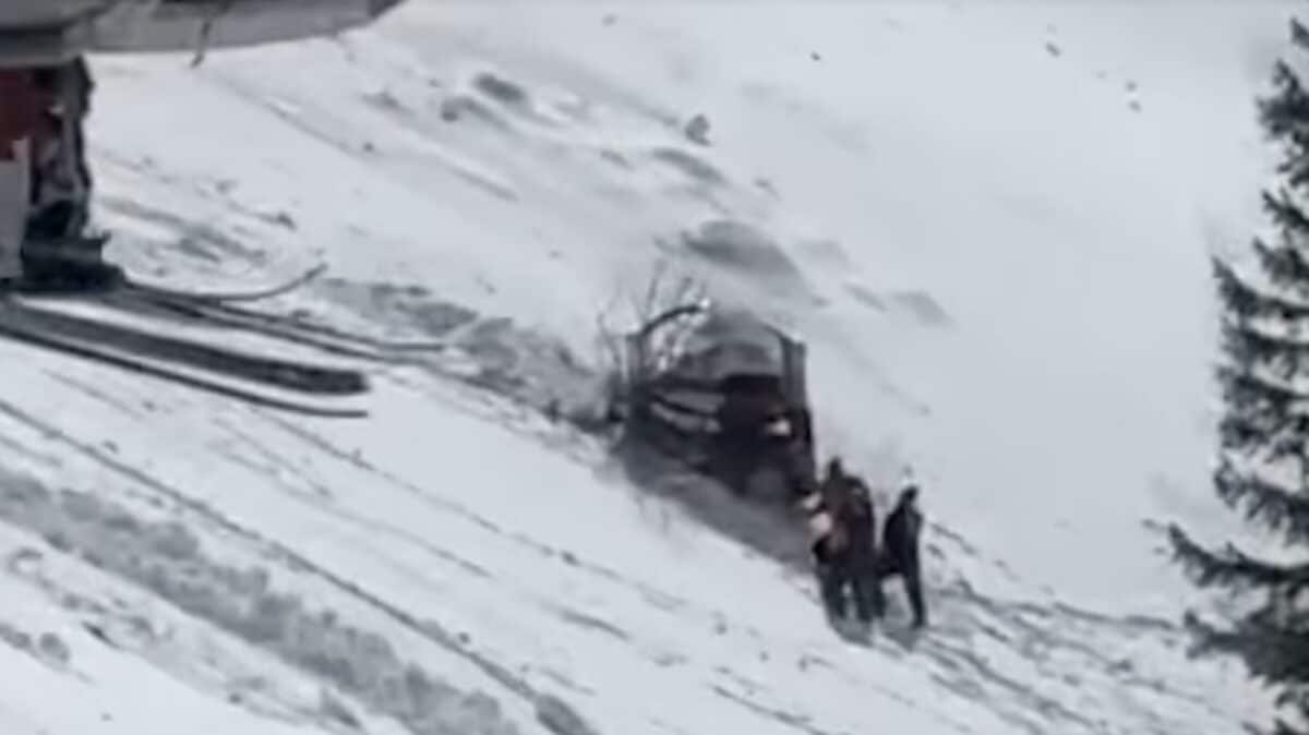 Switzerland gondola crash.