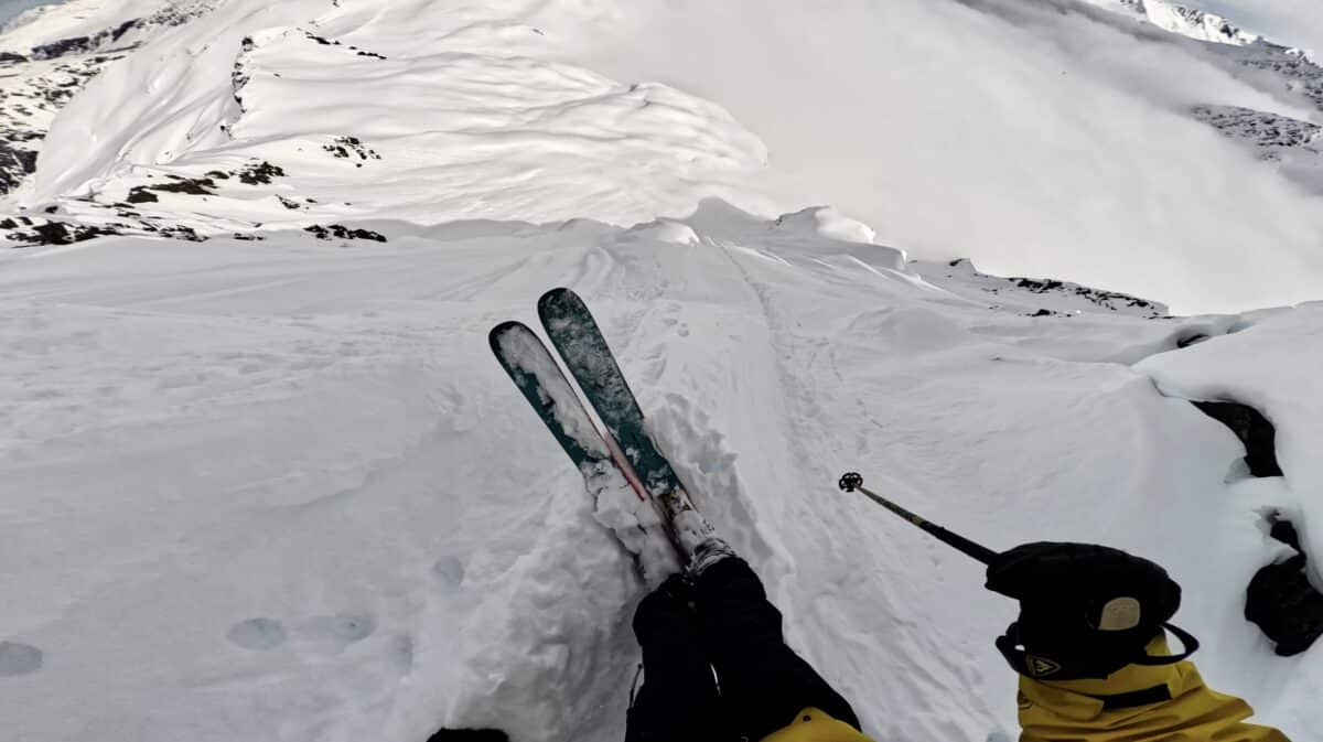 Pro Skier Shares The “Scariest Run” Of His Life