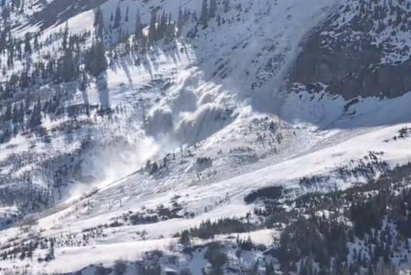 March 25, 2026: avalanche Gothic Peak, Colorado