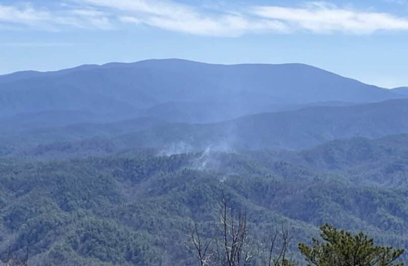 Rabbit Creek Fire @ Great Smoky Mountains National Park
